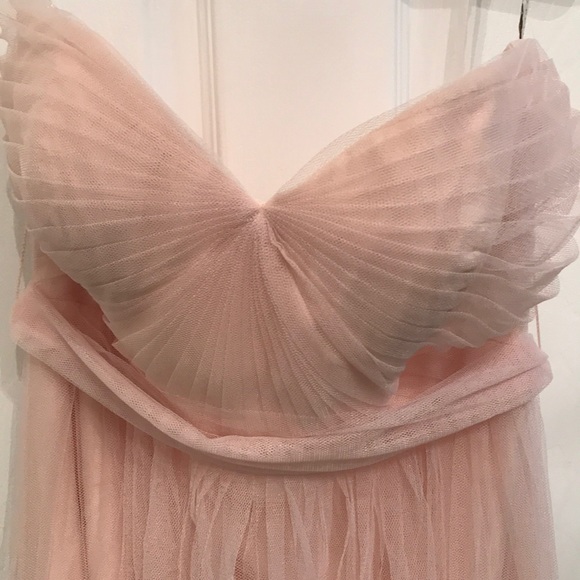 Jenny Yoo Annabelle convertible tulle dress blush - Picture 2 of 4